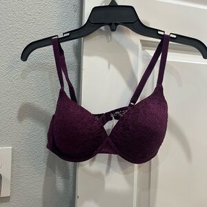 Ambrielle Lace Bra - Deep Purple